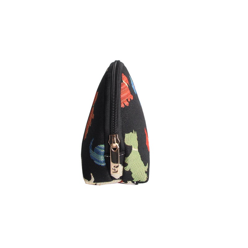 Signare Tapestry Cosmetic Bag Toiletry Makeup Bag for Women With Playful Puppy Dog Design (COSM-PUPPY) - Image 4